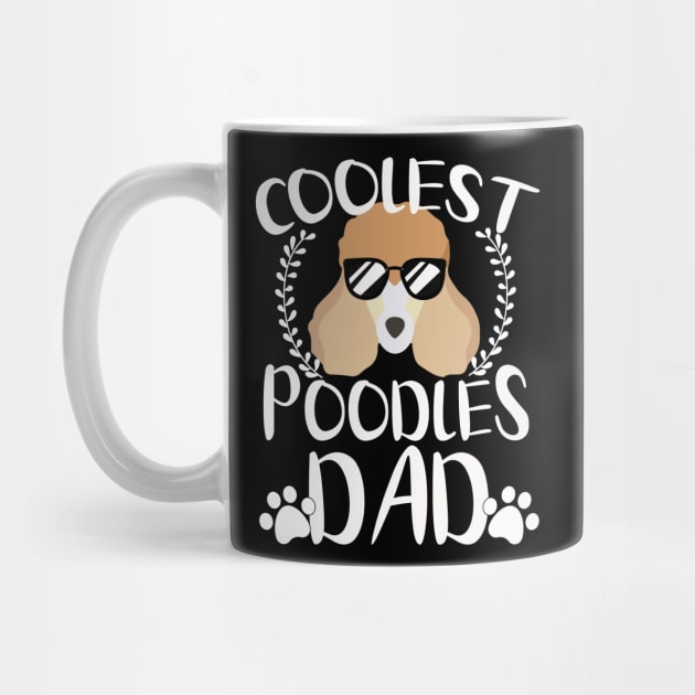 Glasses Coolest Poodles Dog Dad by mlleradrian